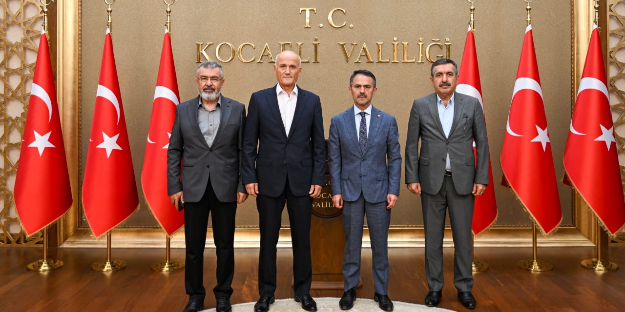 Vali İlhami Aktaş'ı Ziyaret Ettiler