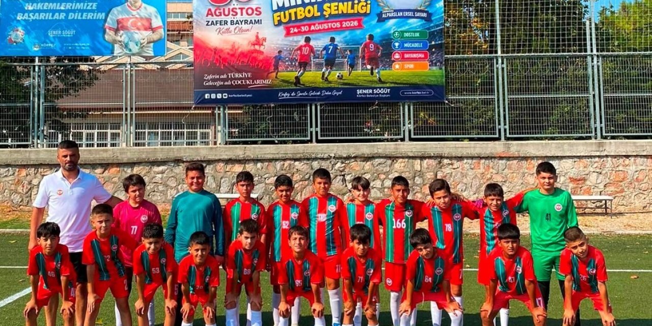 Körfez'de minikler futbol şenliği  başladı