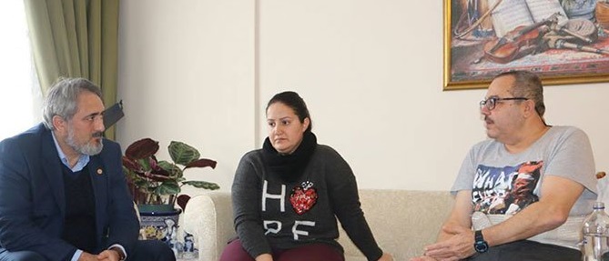 Demirkıran’a geçmiş olsun ziyareti