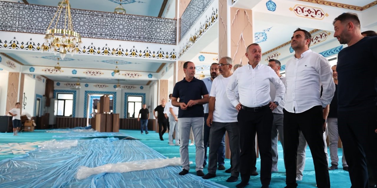 Gazze Şehitleri Camii ibadete açılmak için gün sayıyor