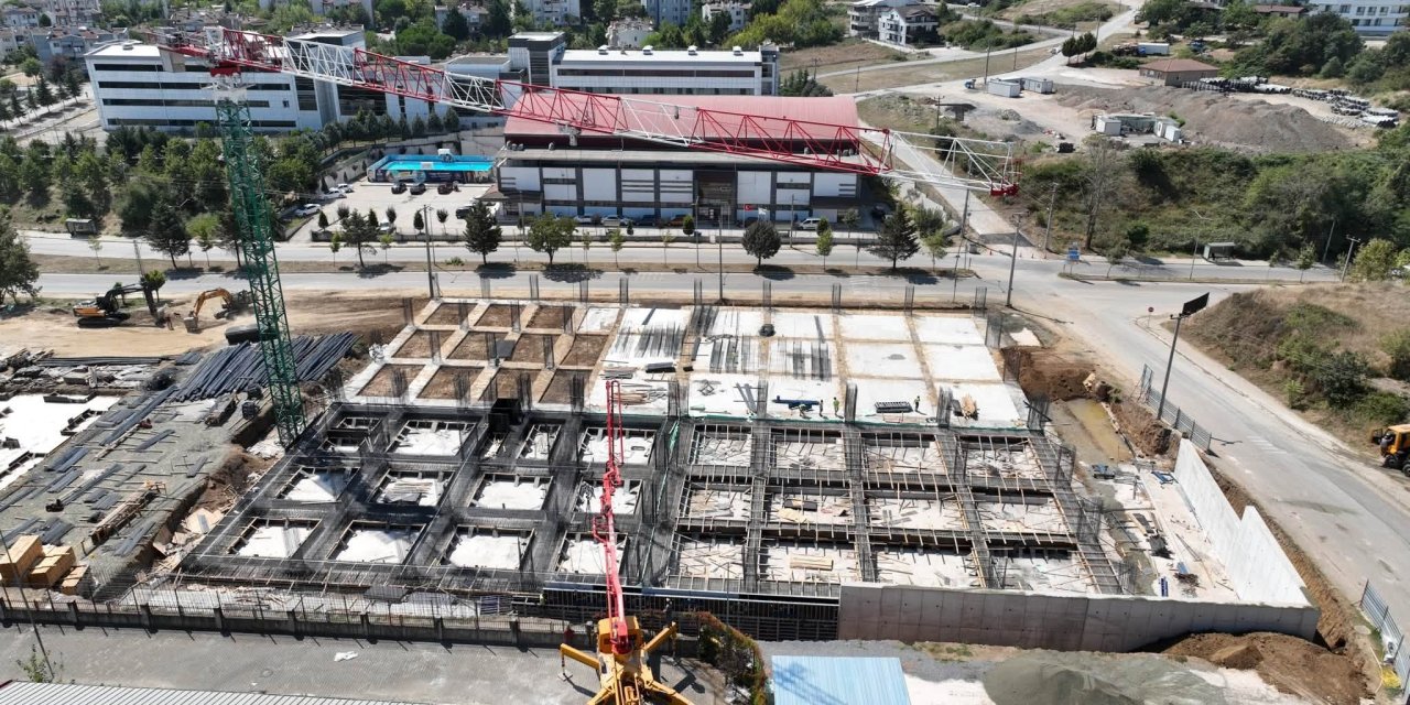 Dev Spor Kompleksi İnşaatı Hızla Yükseliyor