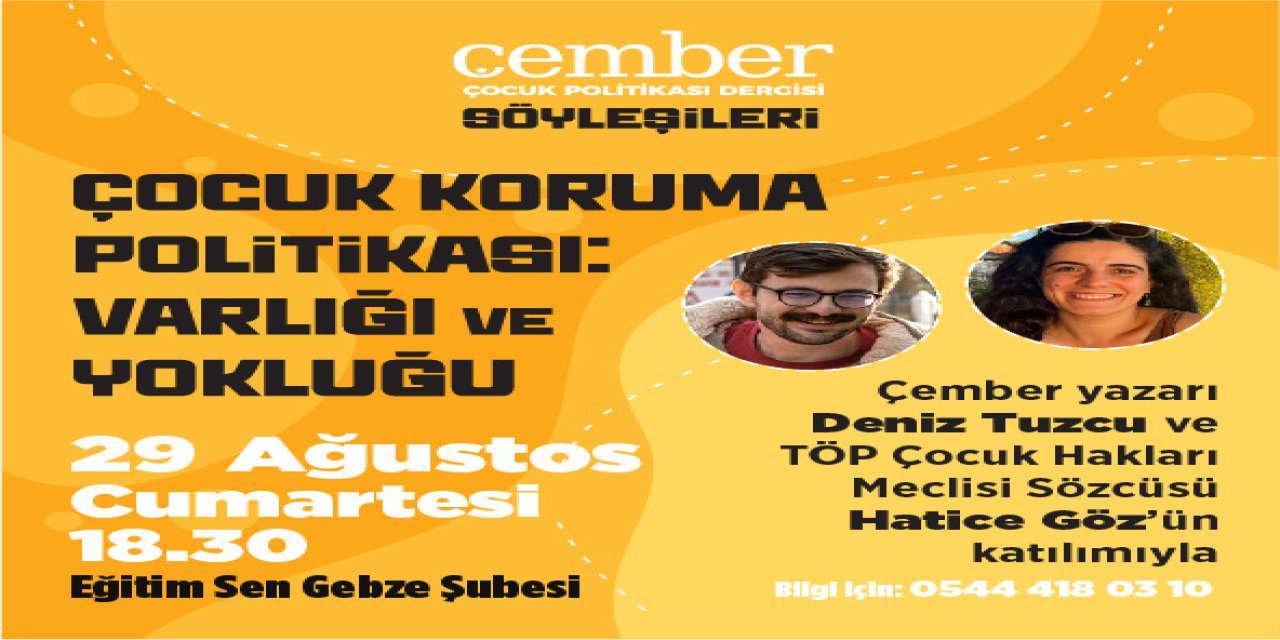 Gebze’de Çocuk Koruma Politikaları Masaya Yatırılıyor