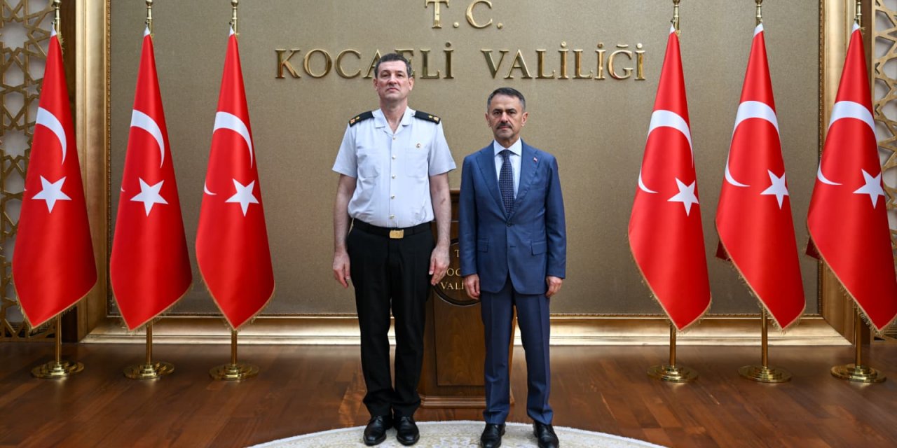 Tuğgeneral Şevket Avcı,  Vali Aktaş'ı Ziyaret Etti