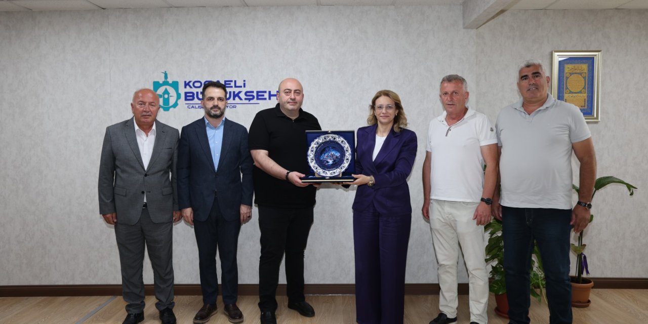Gürcistan Kutaisi heyetinden Ziyaret