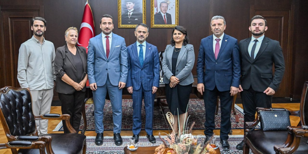 Vali İlhami Aktaş'a Ziyaret