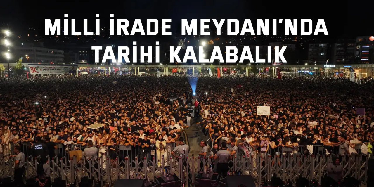 Milli İrade Meydanı yine doldu taştı