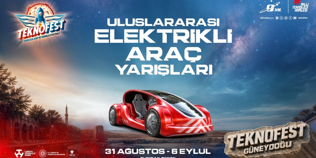 Geleceğin elektrikli araçları TEKNOFEST 2026’DA piste çıkıyor
