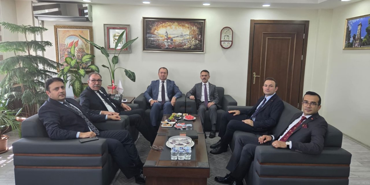 Vali Aktaş’tan, Başsavcı   Akgün'e Adli Yıl Ziyareti
