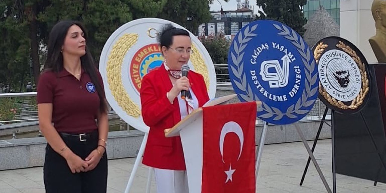 ÇYDD Gebze: Atatürk’ün İzinde Sonsuza Dek