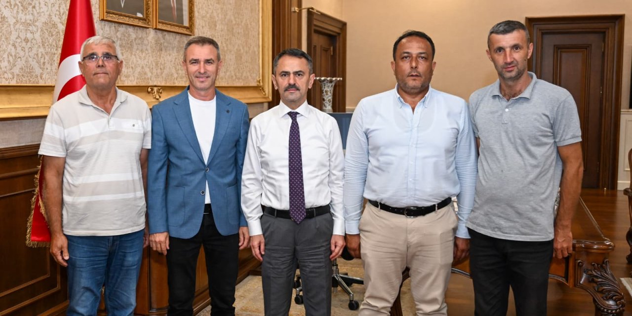 Muhtarlardan Vali İlhami Aktaş’a Davet