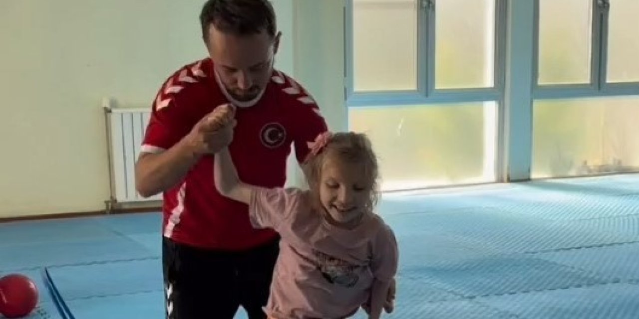Körfez’in özel sporcularından zafer pozu