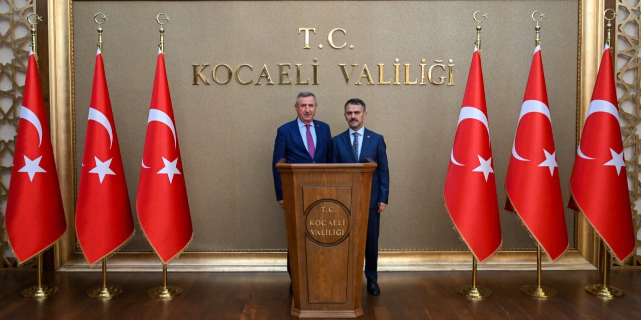 Vali İlhami Aktaş'ı Ziyaret Etti