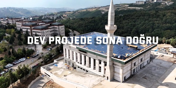 Umuttepe Camii ve Otopark projesi gün sayıyor