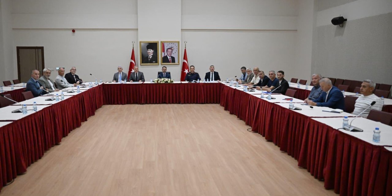 Eylül Ayı İl Spor Güvenlik  Kurulu Toplantısı Yapıldı