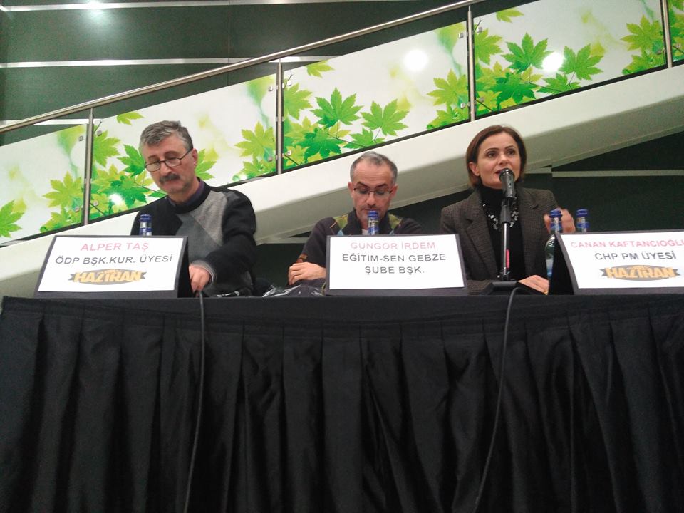 CHP ve Birleşik Haziran Hareketi’nden ortak panel