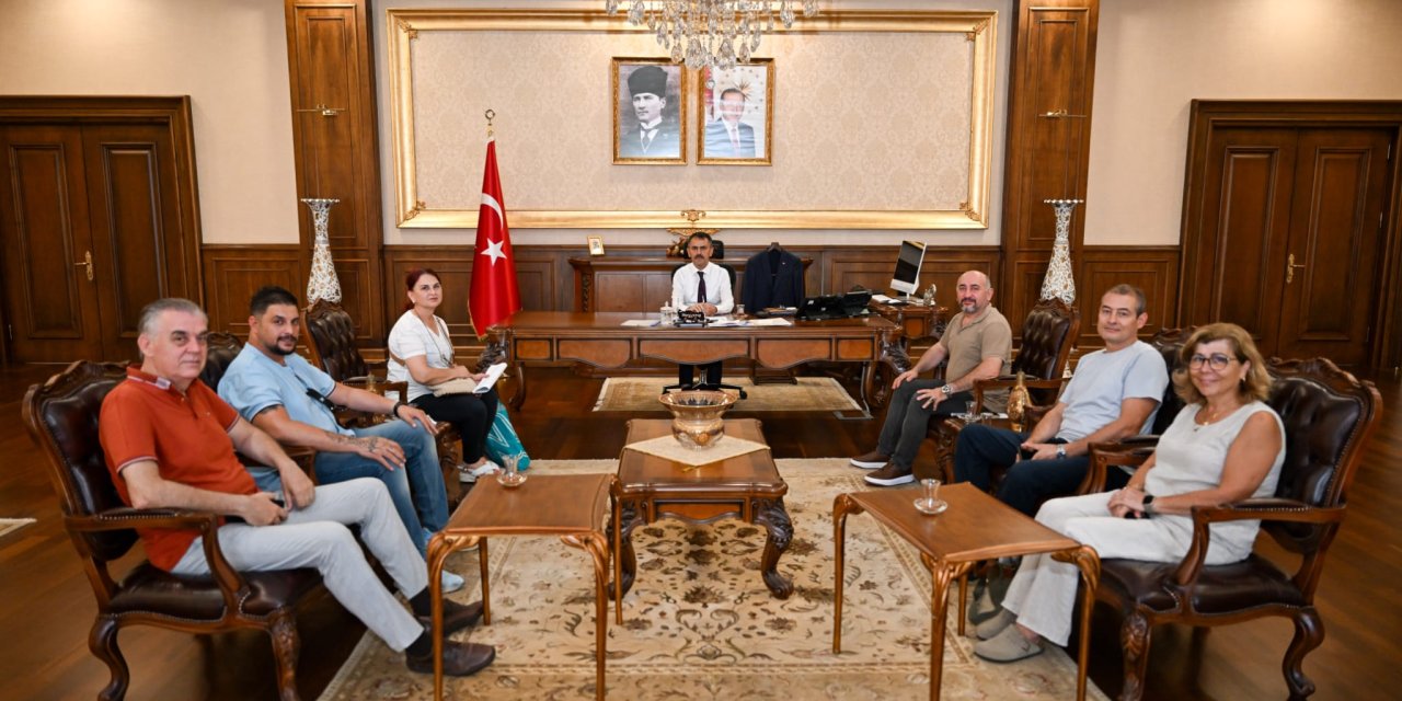 Vali Aktaş’ı Ziyaret Ettiler