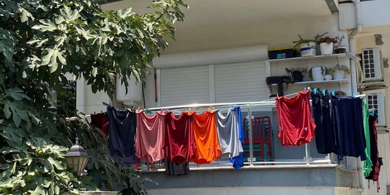 Balkona Çamaşır Asanlar Dikkat!