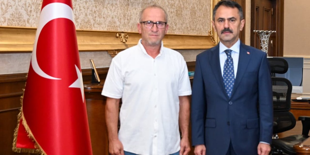 Muhtar Fatih Bat, Vali İlhami Aktaş’ı Ziyaret Etti