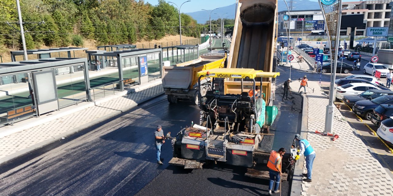 Tramvay güzergâhına Büyükşehir imzası