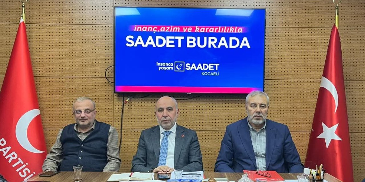 Saadet Partisi Kocaeli:  “Huzurlu okulun temeli ailede atılır”