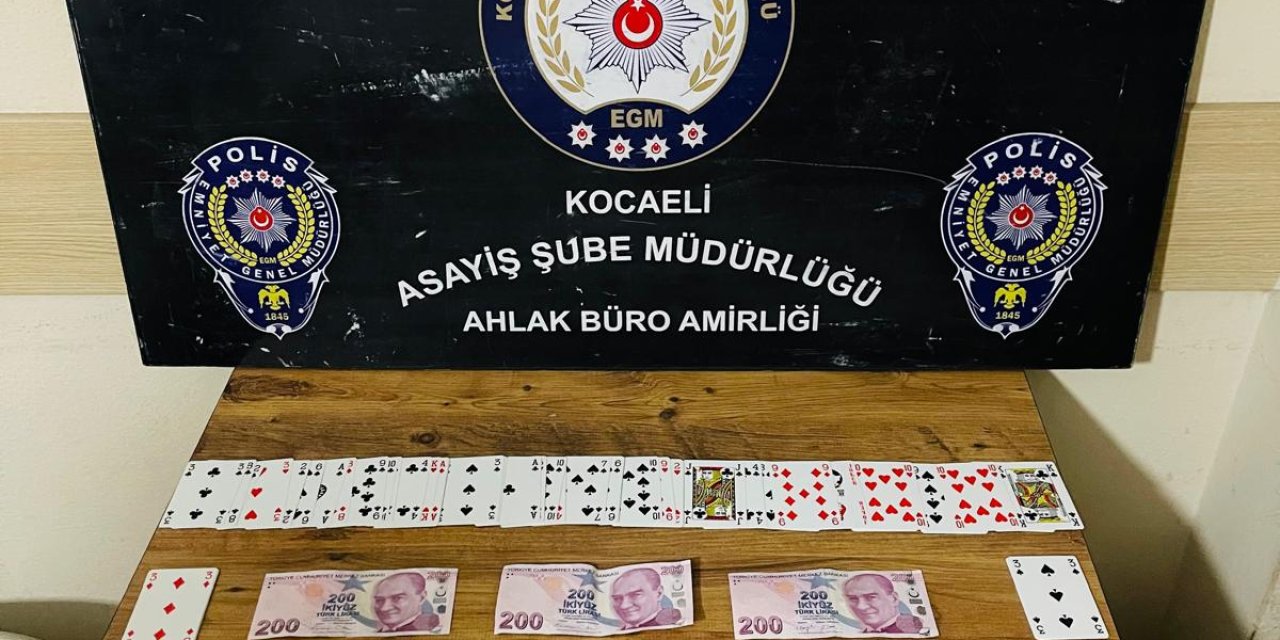 Darıca’da Kumar Baskını: 69 Bin Liralık Ceza Yağdı