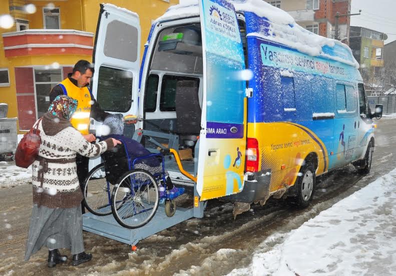 Engellilere ücretsiz ulaşım