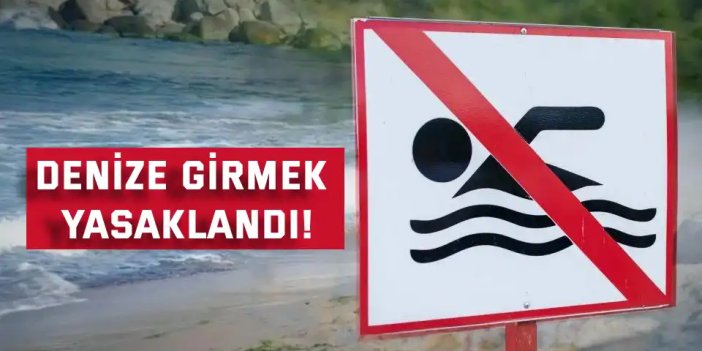 Kandıra’da denize girmek yasaklandı!