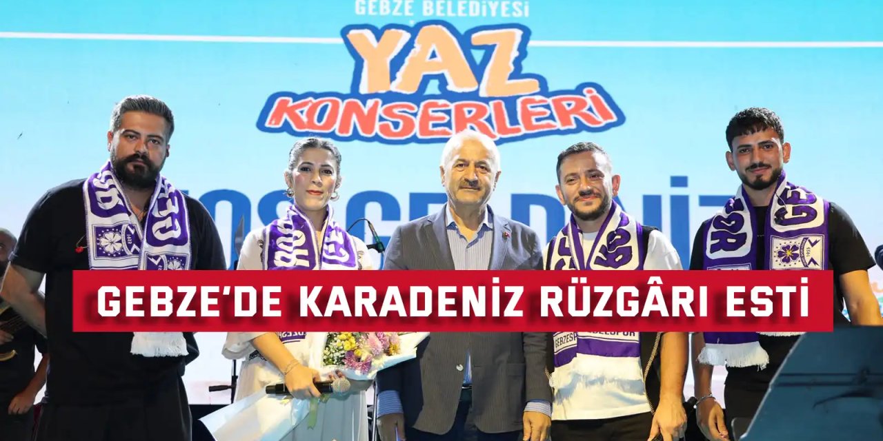 Gebze’de Karadeniz Rüzgârı Esti