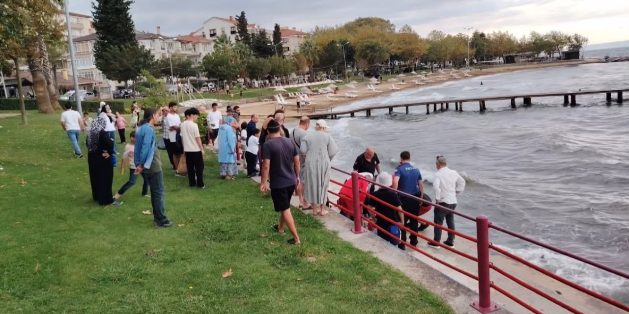 Arkadaşıyla tartışan kadın  boğulma tehlikesi geçirdi