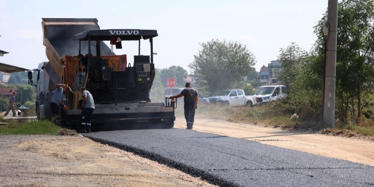 Kartepe'de asfalt mesaisi