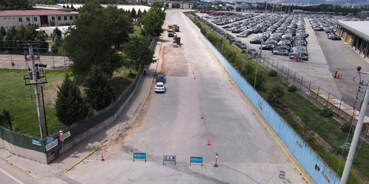 Kazasker Caddesi Yenileniyor