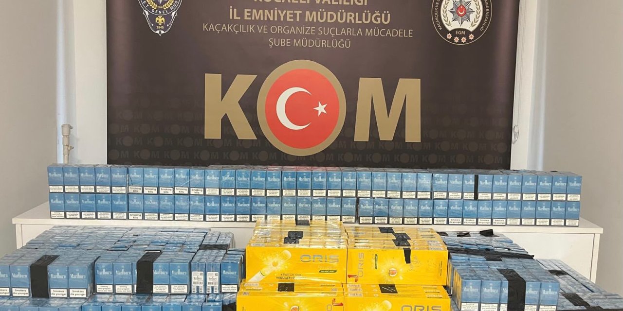 Otoyolda 1400 Paket Kaçak Sigara Ele Geçirildi!