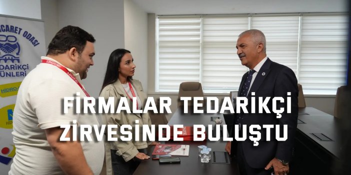 Firmalar tedarikçi  zirvesinde buluştu
