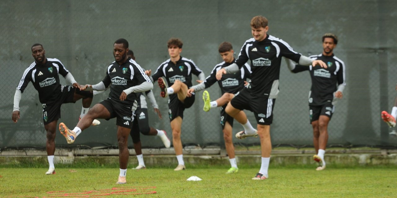 Kocaelispor, Gaziantep FK maçı hazırlıklarını sürdürdü