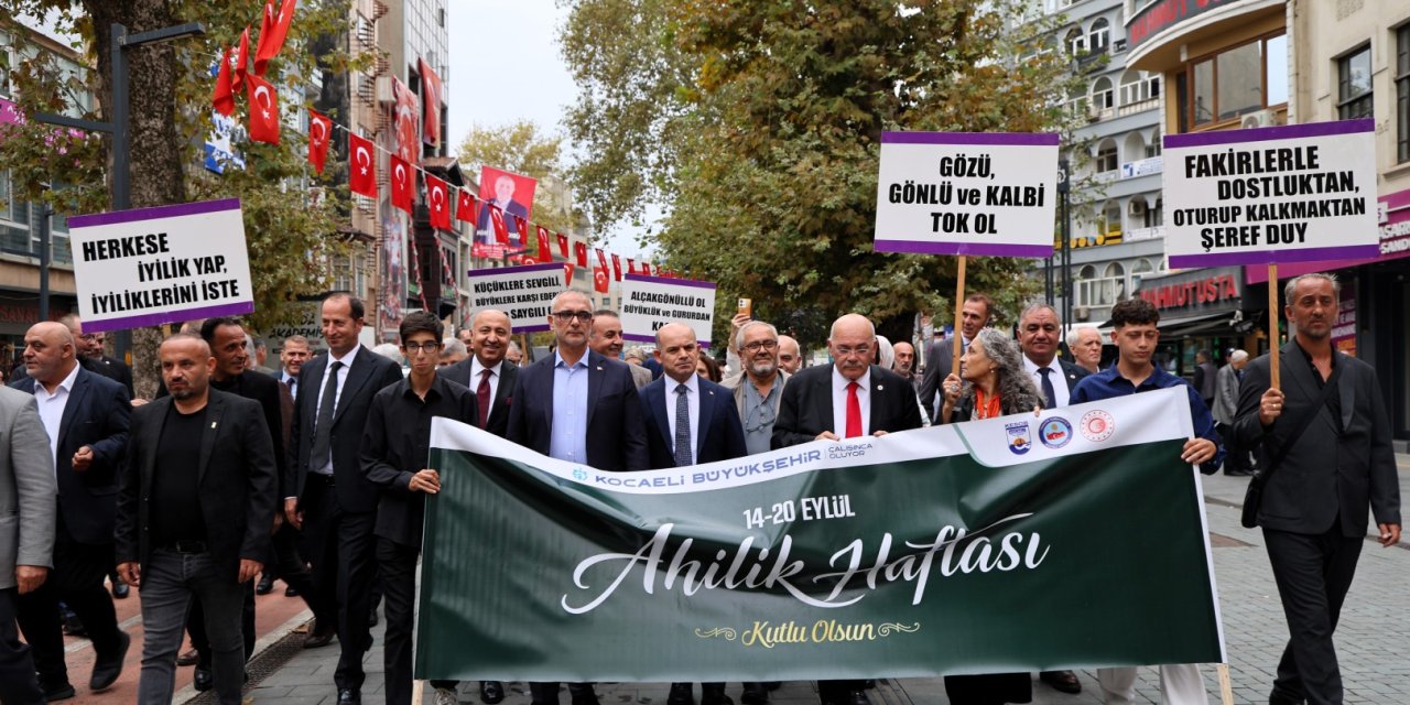 Kocaeli’de Ahilik Haftası Coşkusu