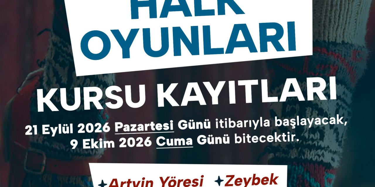 Gölcük Belediyesi’nden  Ücretsiz Halk Oyunları Kursu