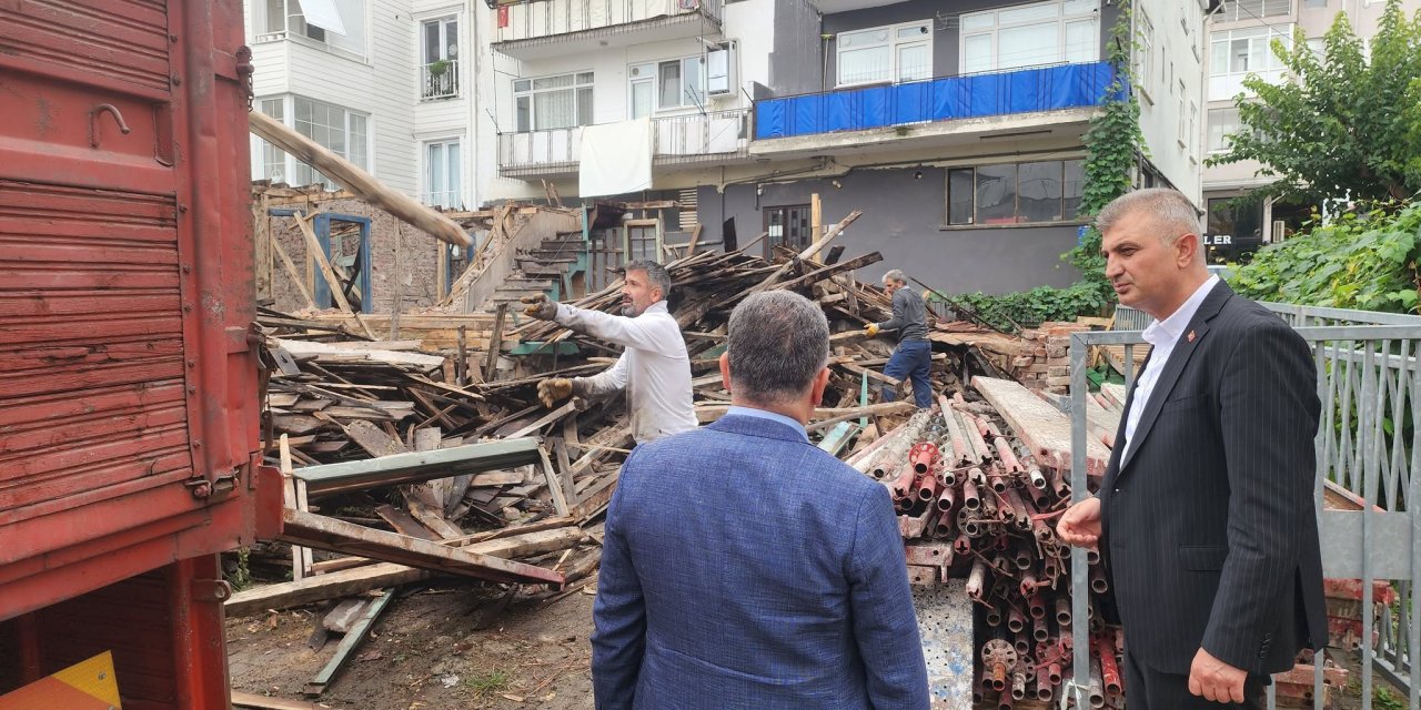 Tarihî Binanın Rekonstrüksiyonu Başladı