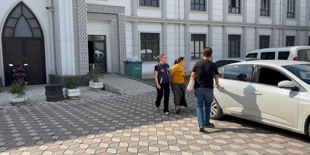 Aranması olan şahıs da yakalandı