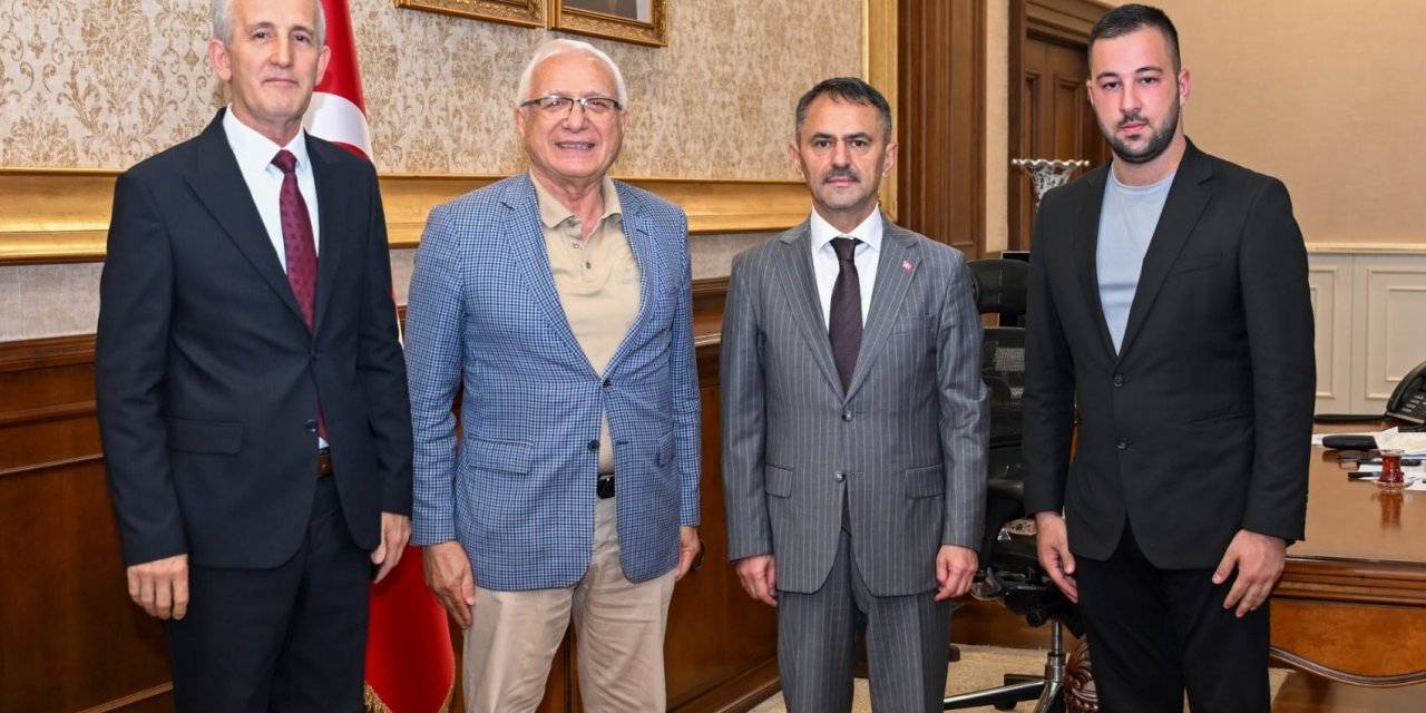 Kocaeli Abhaz Derneği Başkanı Konca  Vali Aktaş’ı Ziyaret Etti