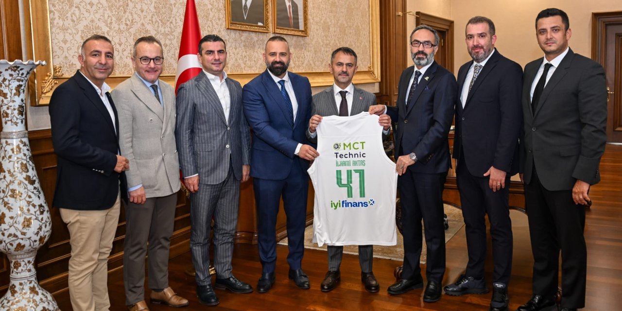 Biotekno Körfez Basket Kulübü Yönetiminden Vali Aktaş’a Ziyaret