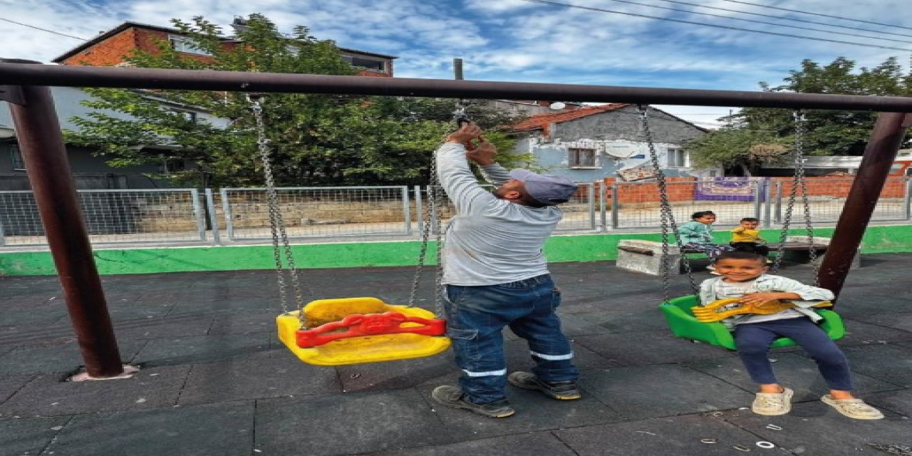 Gebze’de Park ve Yeşillendirme Mesaisi