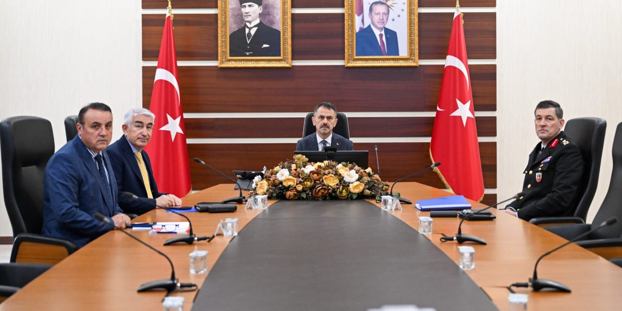 Vali Aktaş VKS Toplantısına Katıldı