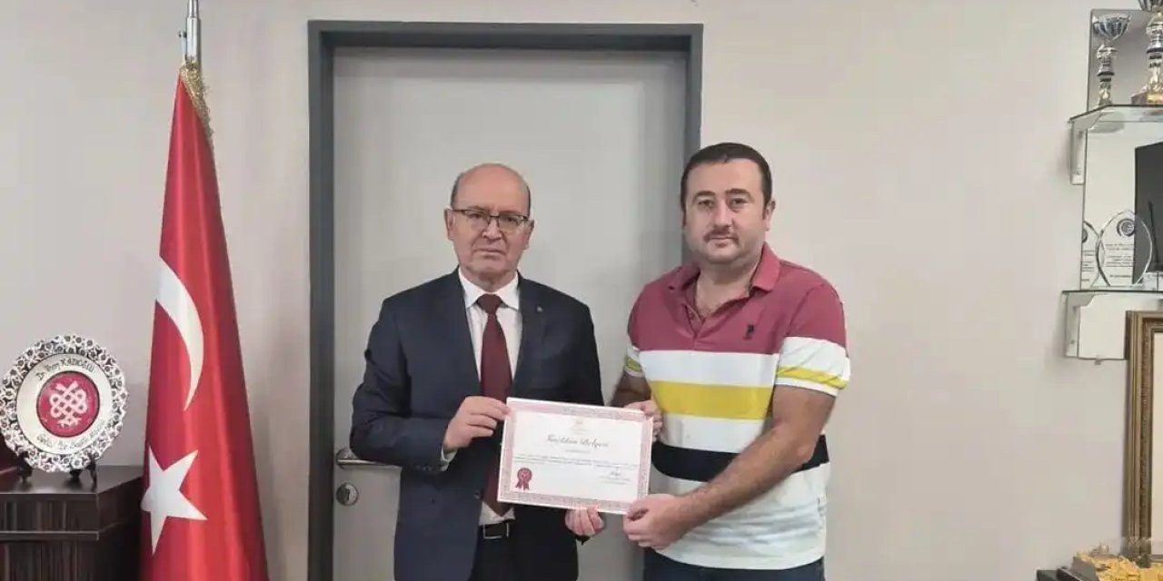 Tütün Denetim Başarısına Bakanlık Belgesi