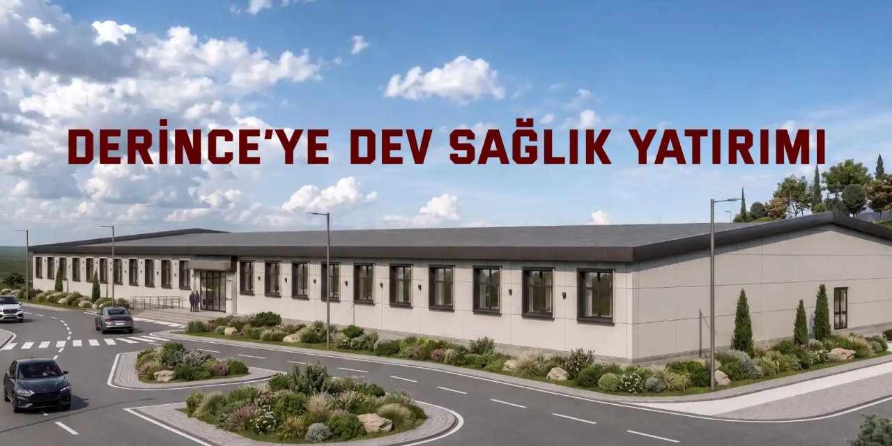 Derince’deki sağlık tesisinde çalışmalar hız kesmiyor