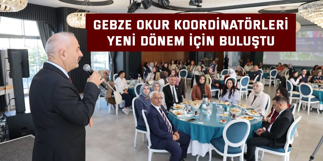 Gebze Okur Koordinatörleri Yeni Dönem İçin Buluştu