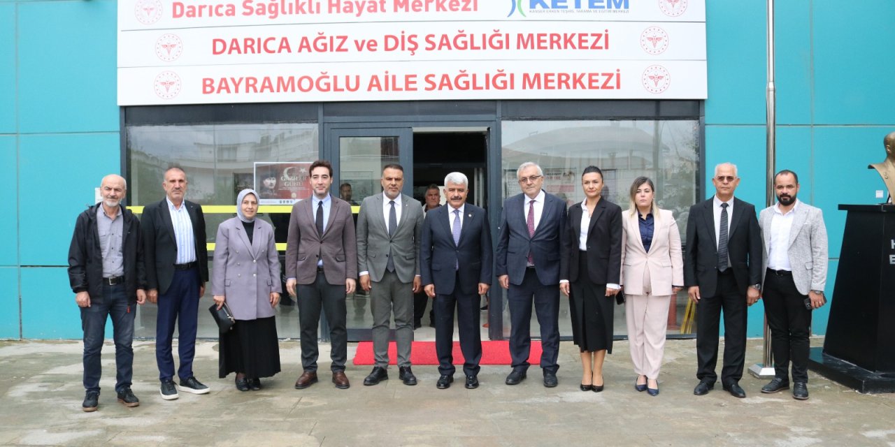Darıca’da Sağlık Tesislerinde İnceleme