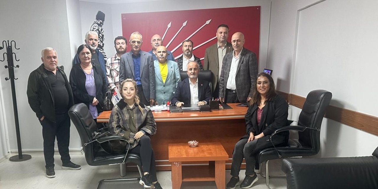 CHP Gebze'de  Görev Dağılımı