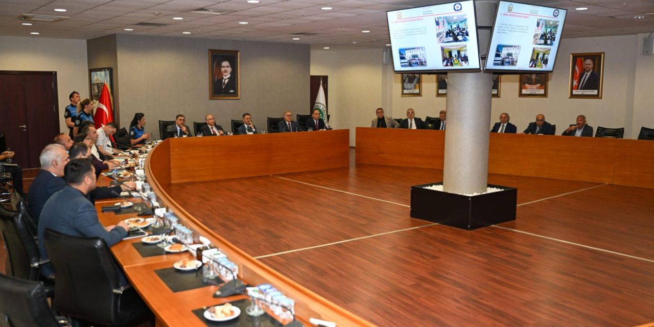 Kocaeli'de Kent Güvenlik  Toplantısı Gerçekleştirildi