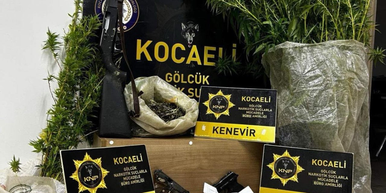 Operasyonda esrar, metamfetamin ve kenevir ele geçirildi