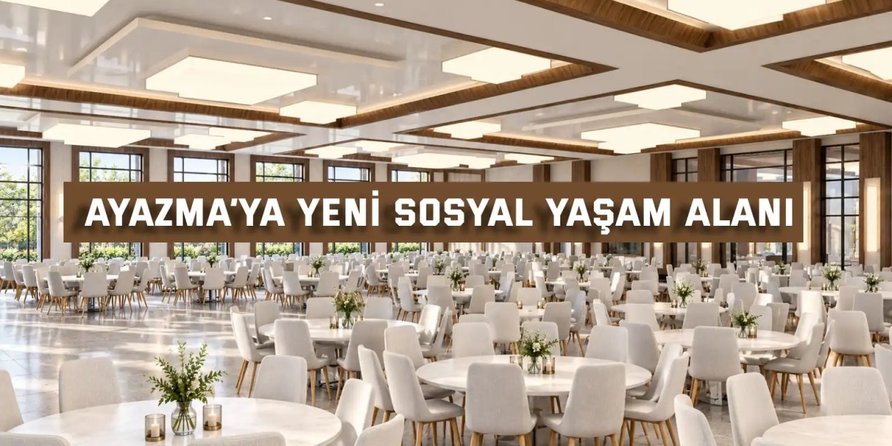 Ayazma Kültür Merkezi’nde ilk kepçe vuruldu